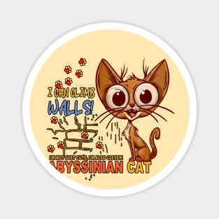 Abyssinian Cat Paws Magnet